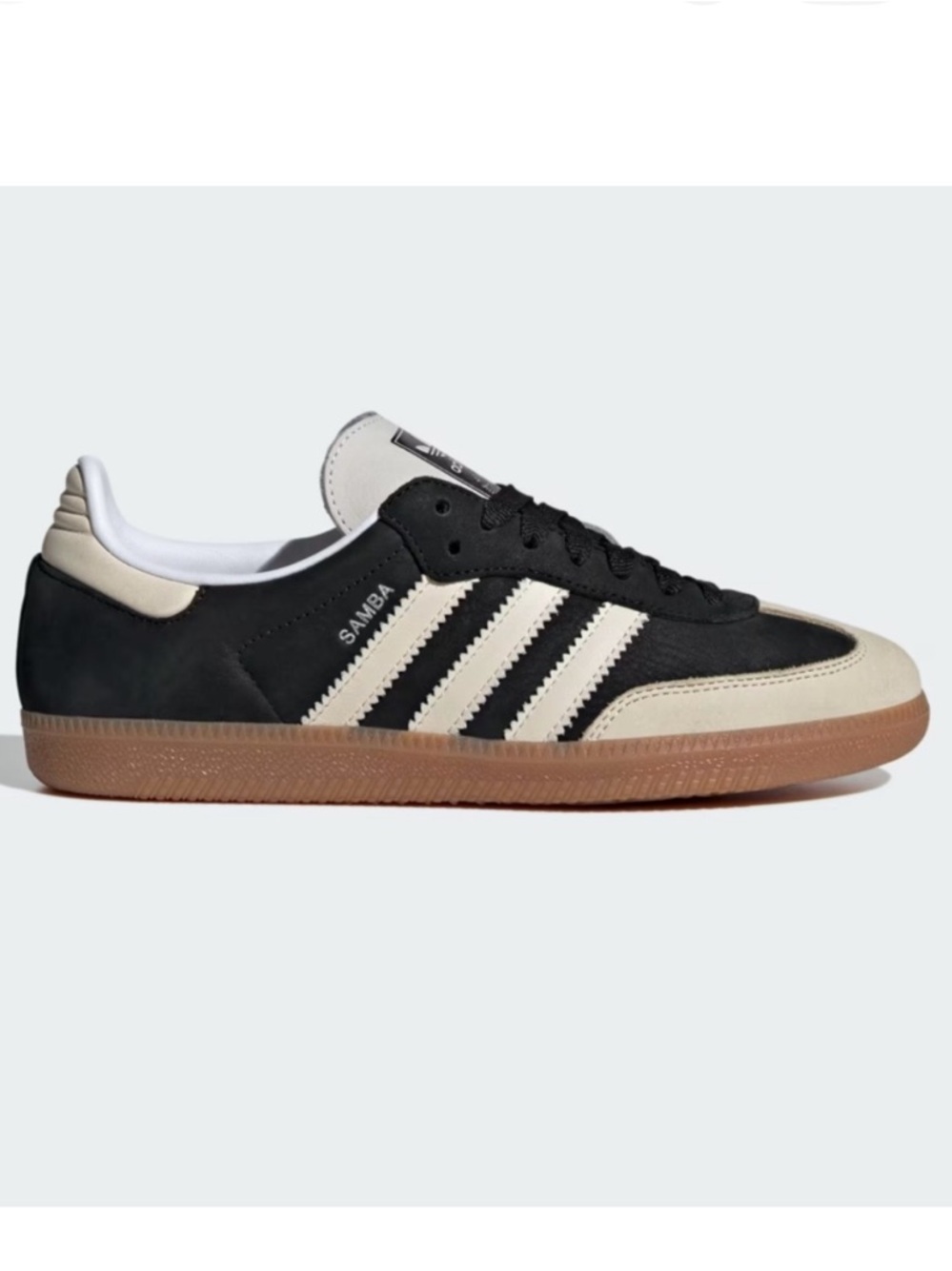 Adidas Samba OG Black Cream Gum Low-Top Sneaker